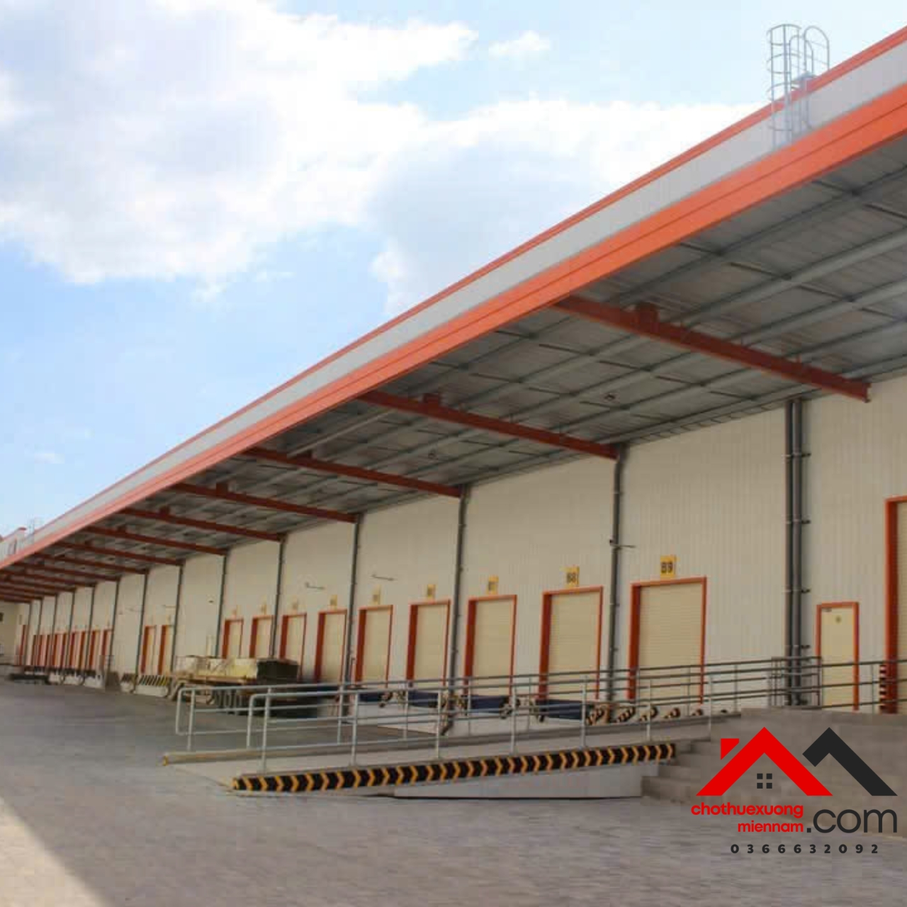Cho thuê kho 5.400m² KCN Hiệp Phước, Nhà Bè – Cao 12.5m, PCCC tự động, dock container - Ảnh chính
